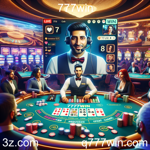 A Emoção dos Cassinos Ao Vivo no 777win